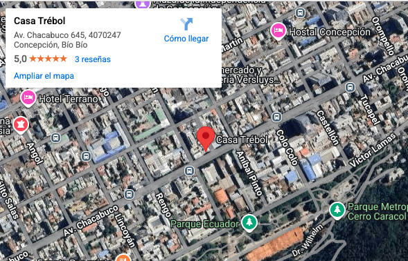 Casa Trébol en Concepción